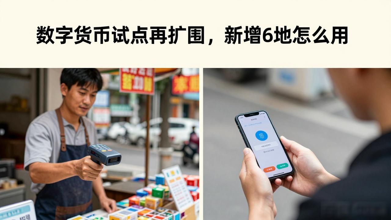 数字人民币试点地区新增6地_新增6地数字货币_数字人民币与微信支付宝区别