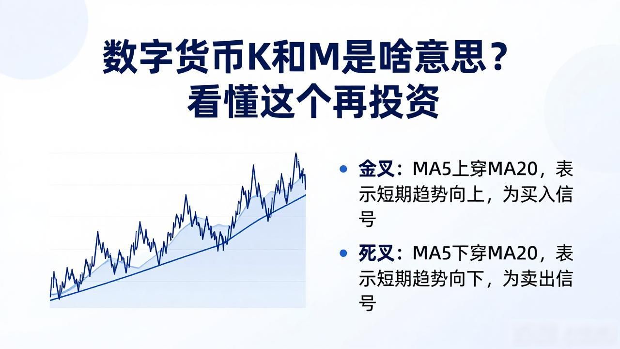 K线蜡烛图_均线MA5MA10_数字货币K和M是什么