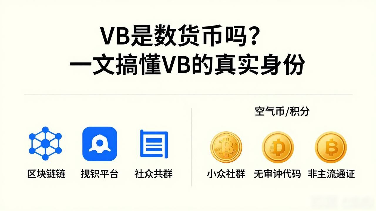 VB是数字货币吗_VB是否属于数字货币_判断VB是否为数字货币的标准