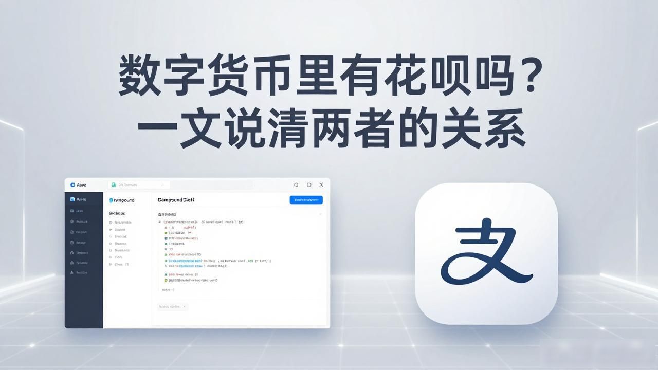 数字货币里有花呗吗_数字货币与花呗的区别_DeFi借贷与花呗的差异
