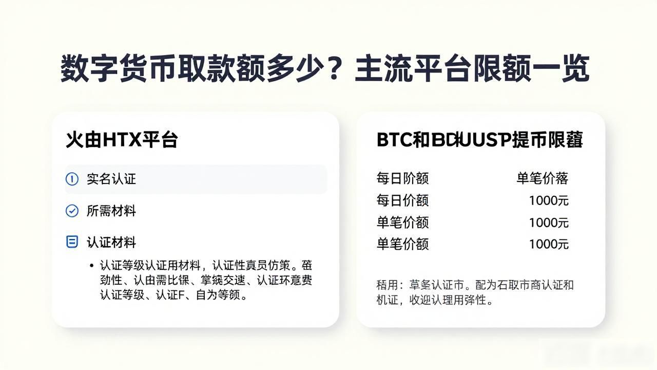 数字货币取款限额多少_币安欧易OKX火币HTX取款限额对比_数字货币取款限额