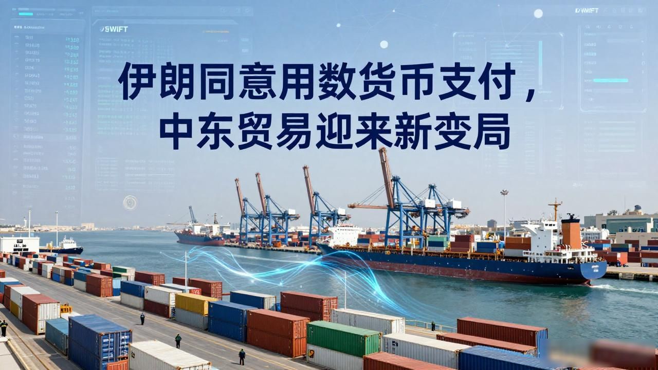 伊朗数字货币结算_伊朗同意数字货币支付_SWIFT系统限制