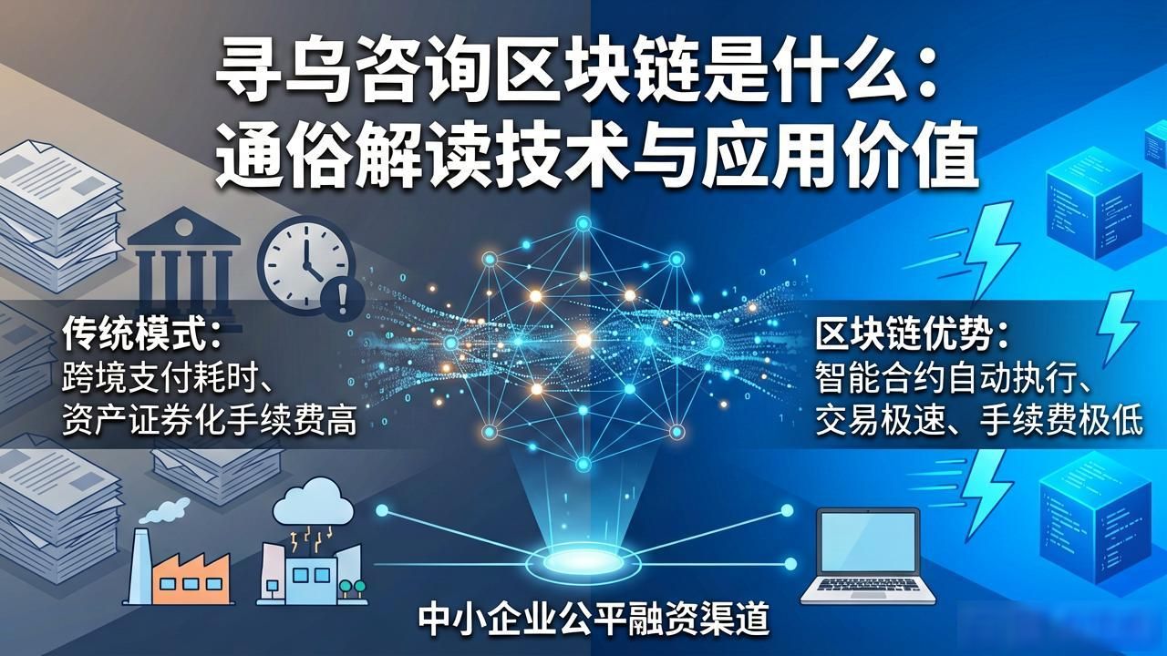区块链分布式账本技术_寻乌咨询区块链简介_供应链管理商品流转信息透明性