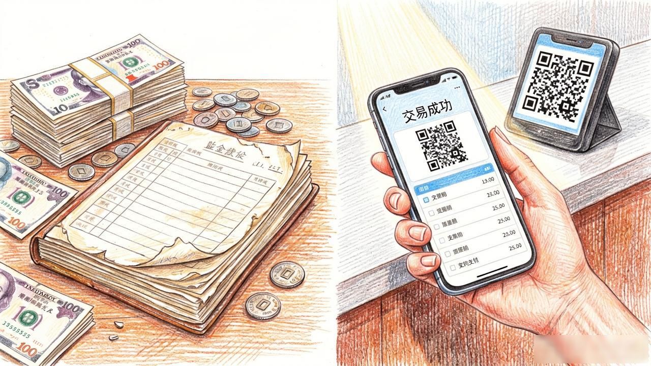 数字货币扫码支付_数字货币扫码会怎么样_便利店商家现金管理优化