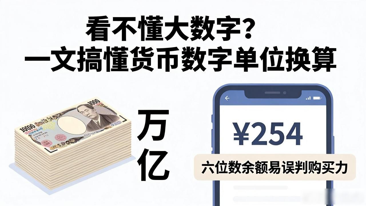 货币数字单位_中文英文数字体系差异_货币单位换算规律