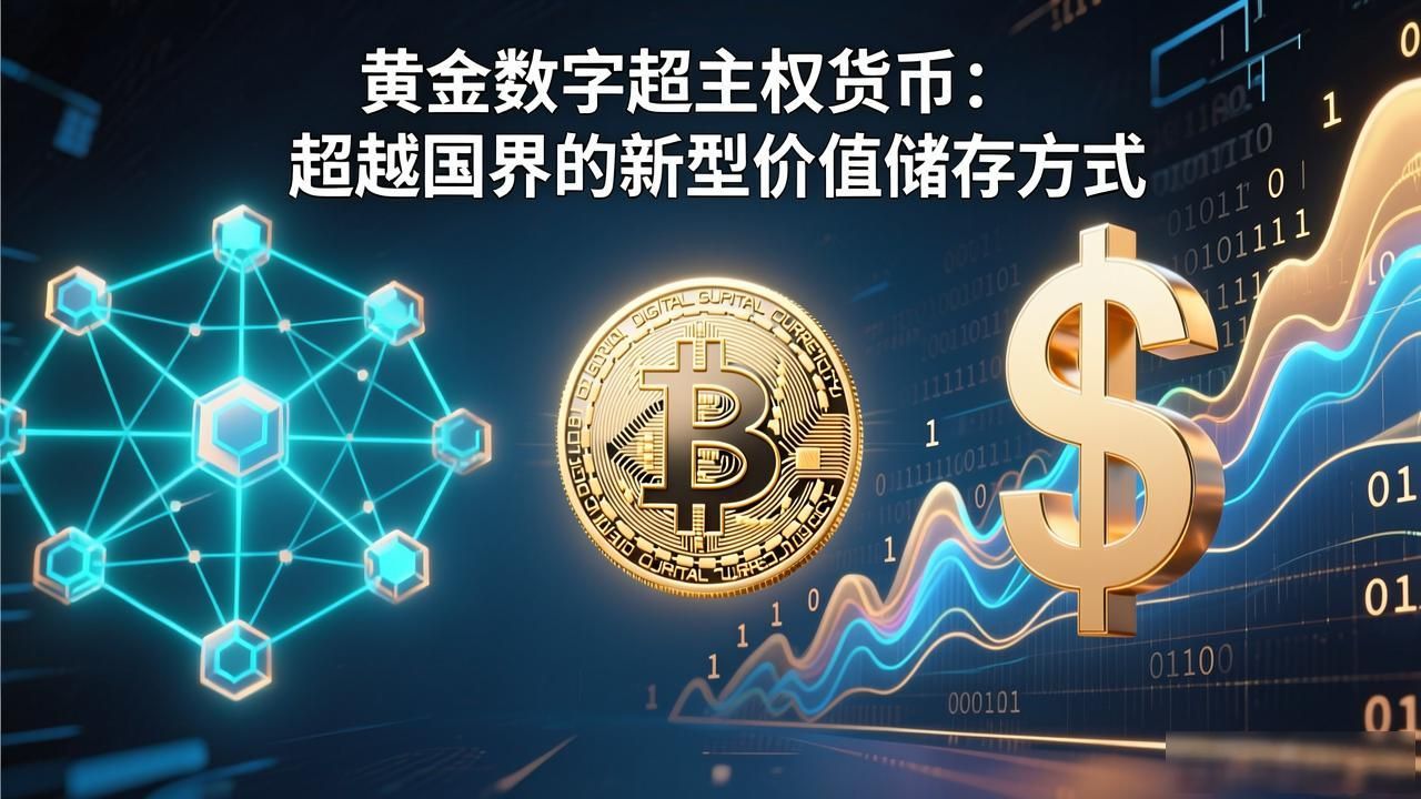 黄金数字超主权货币_黄金数字货币储备资产_黄金区块链超主权货币