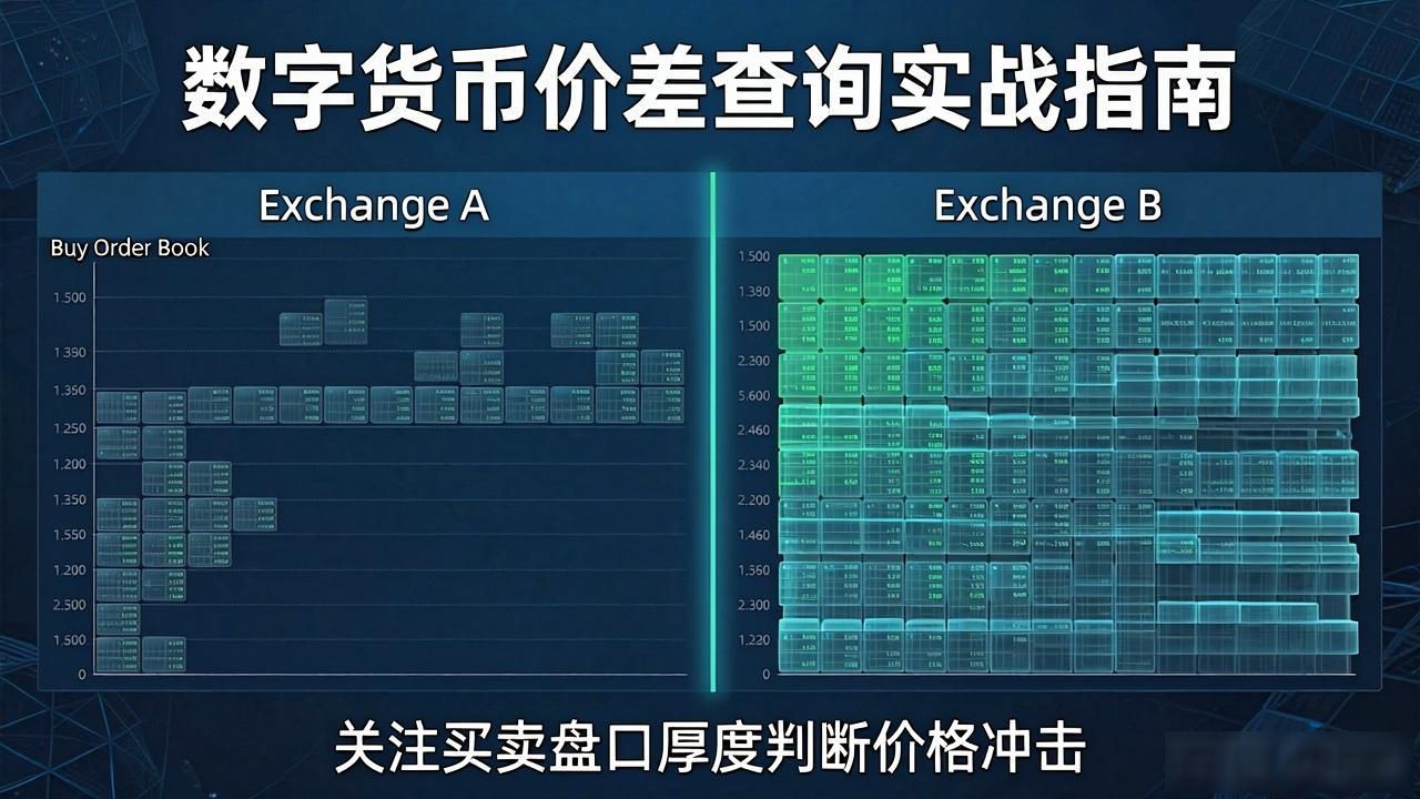 数字货币怎么查找差价_价差分析_套利机会