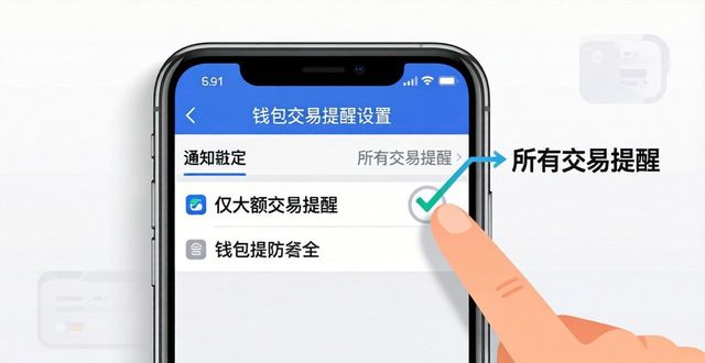 如果在imToken钱包APP中设置交易通知_im钱包怎么设置提醒_钱包提醒