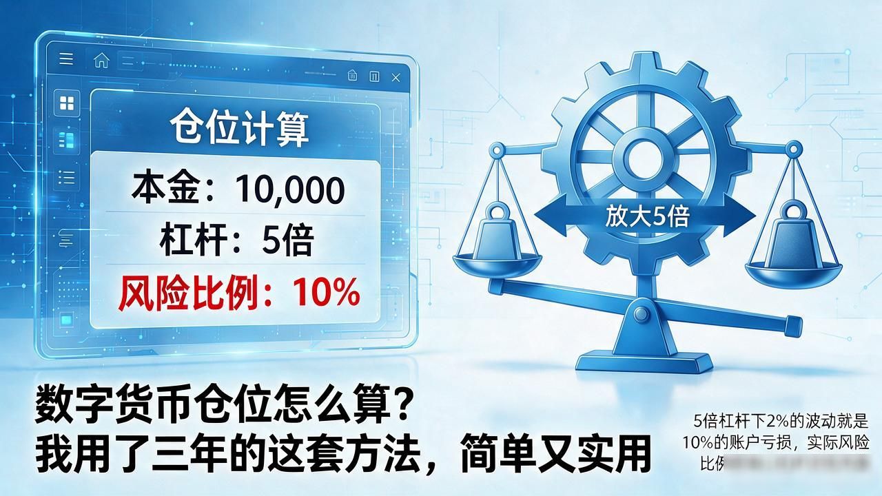 数字货币仓位计算方法_ATR波动率法_固定风险比例法