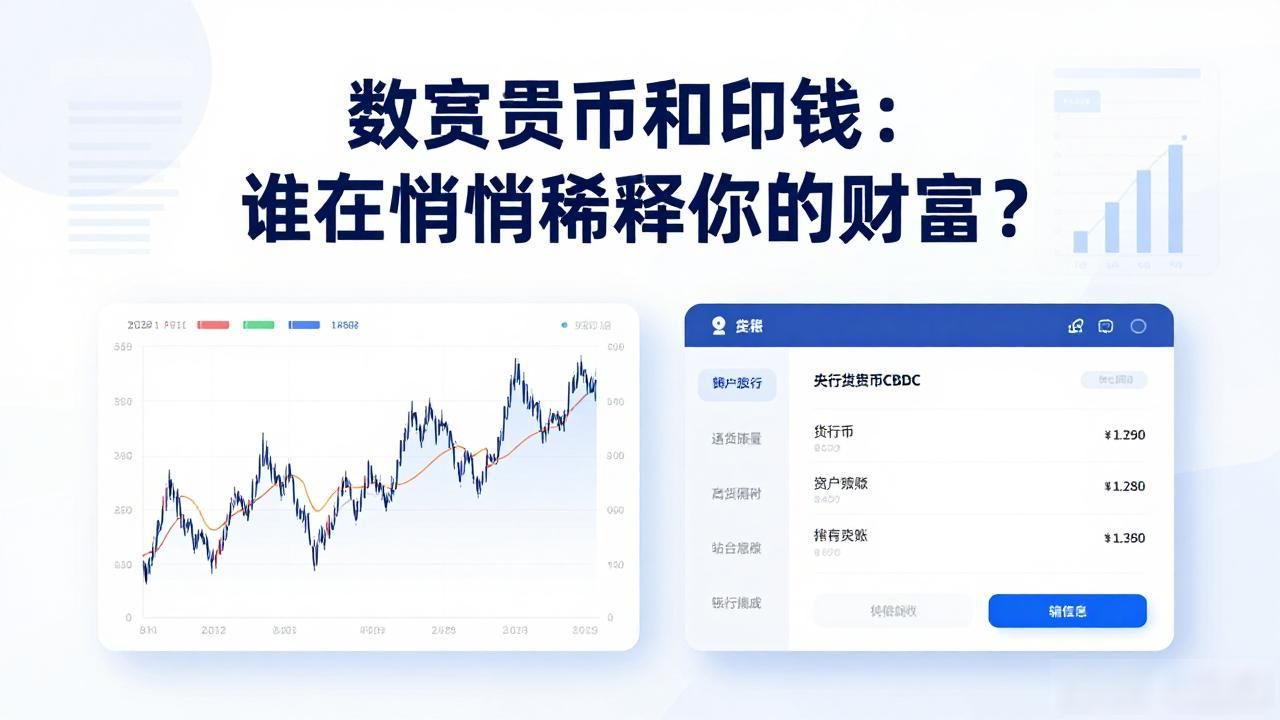 数字货币和印钱_比特币对抗法币贬值_数字货币的高波动性