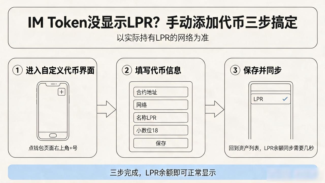 IM Token找不到LPR解决方法_IM Token钱包如何添加LPR代币_imtoken 未找到lpr