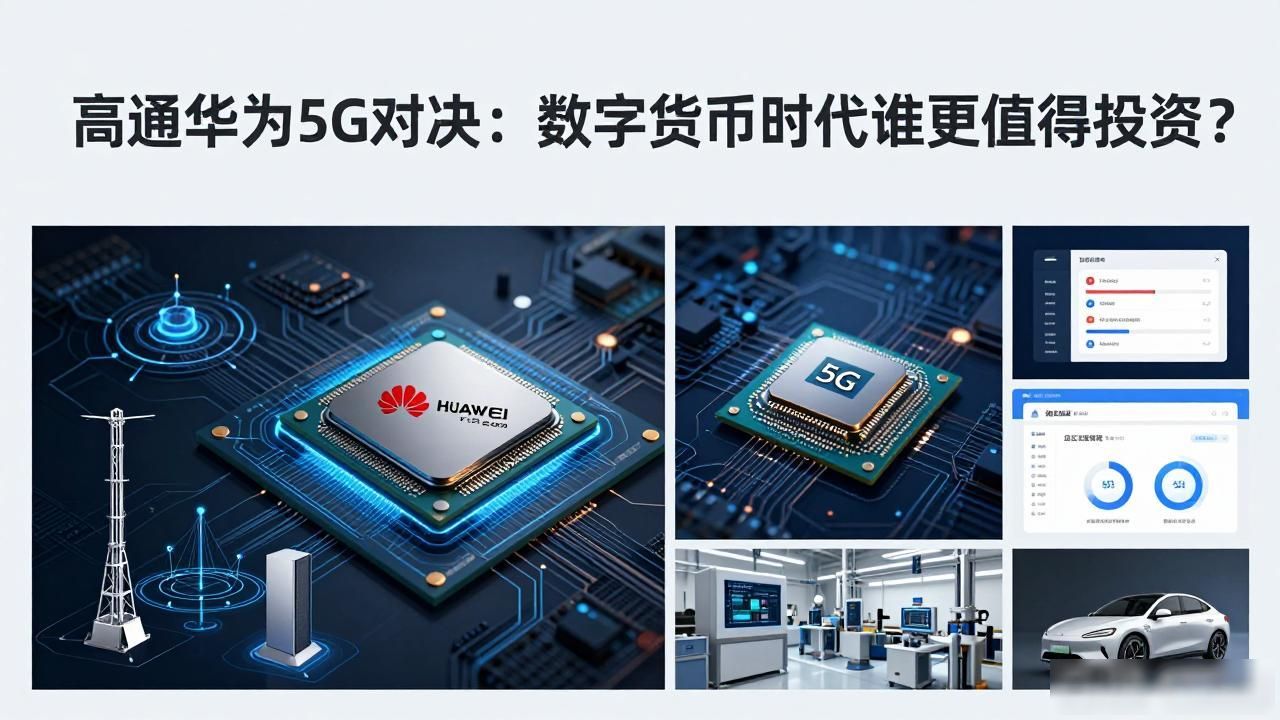 高通华为5G领域竞争_股票高通5G数字货币华为5G_全球通信芯片市场洗牌