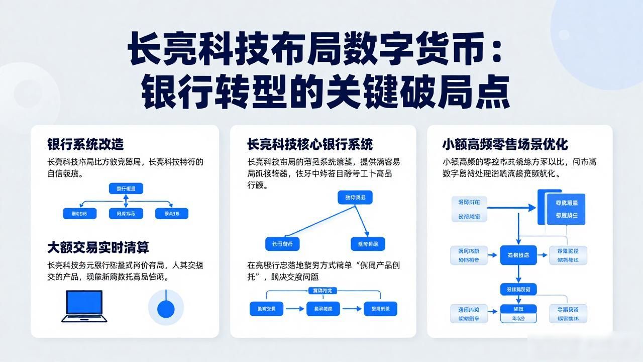 长亮科技在数字货币_数字人民币 银行业 服务生态 长亮科技 核心系统解决方案 千亿级市场 实战经验 合作伙伴 监管要求 试错成本 底层架构 前端应用 数字化浪潮 复