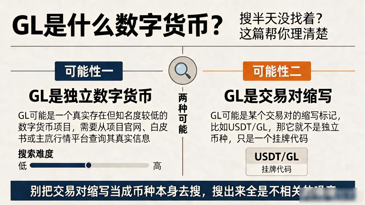 GL代币是什么币_GL是什么数字货币_GLM与GL区别