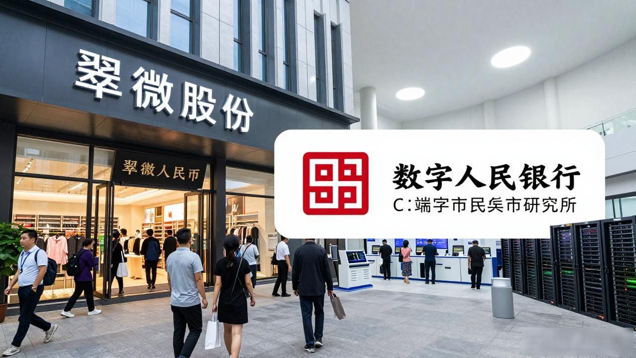 翠微数字货币龙头_翠微 数字货币龙头_数字人民币北京试点应用场景