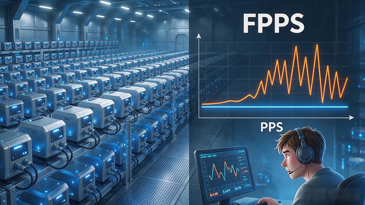 矿池调度算力捆绑 FPPS固定概率支付 PPS出块才分钱_数字货币矿池解析