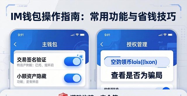 钱包使用教程_用户解答：im钱包的常见操作与技巧_钱包功能怎么使用
