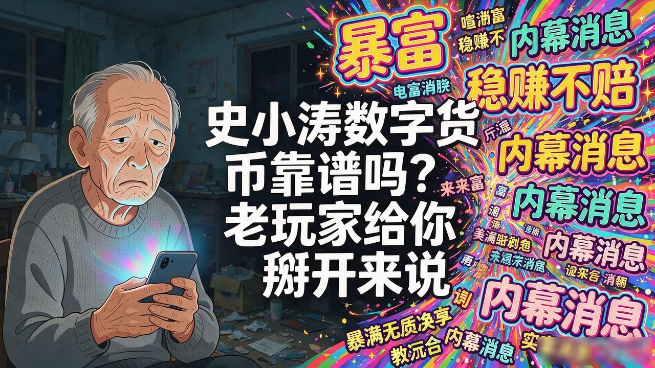 史小涛数字货币_数字货币专家史小涛评价_区块链研究员史小涛骗局