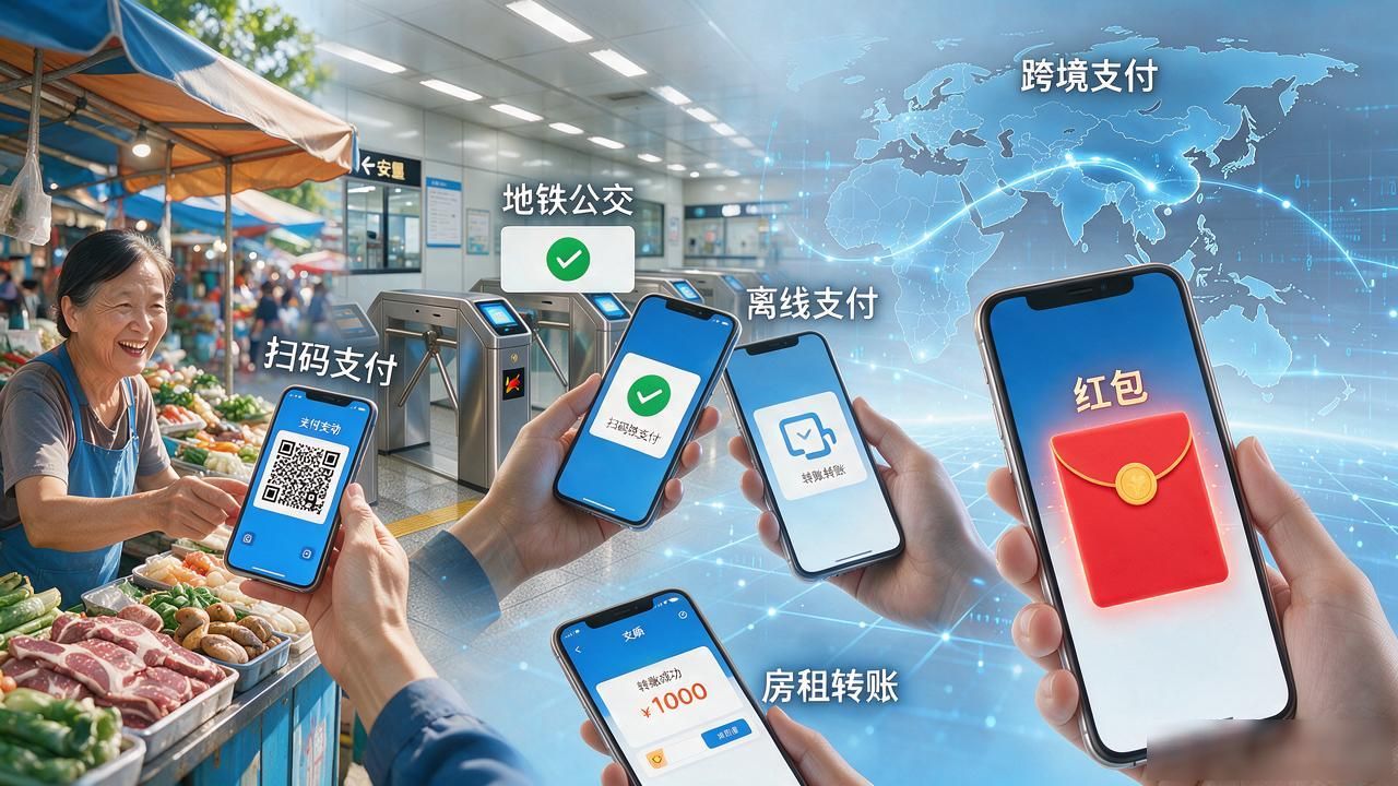 eCNY与支付宝微信区别_数字人民币试点城市_央行出数字货币